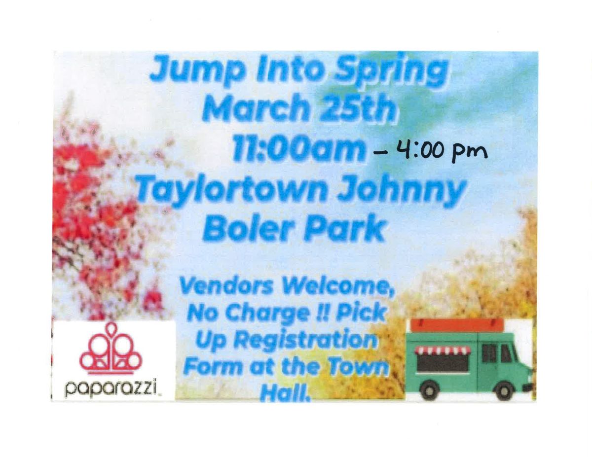 Event at park details with image of food truck